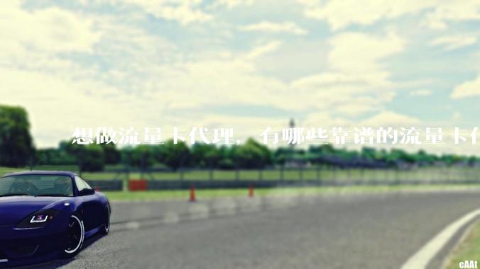 想做流量卡代理，有哪些靠谱的流量卡代理平台？