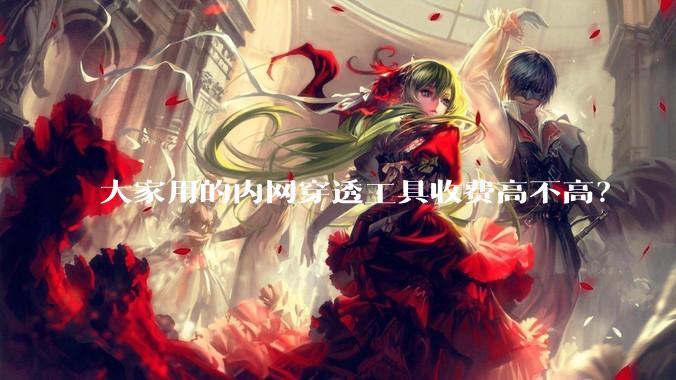 大家用的内网穿透工具收费高不高？